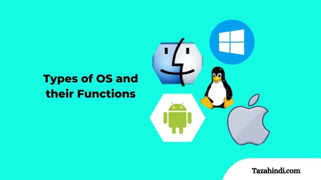 Types Of Operating Systems And Their Functions Learn Computer Science