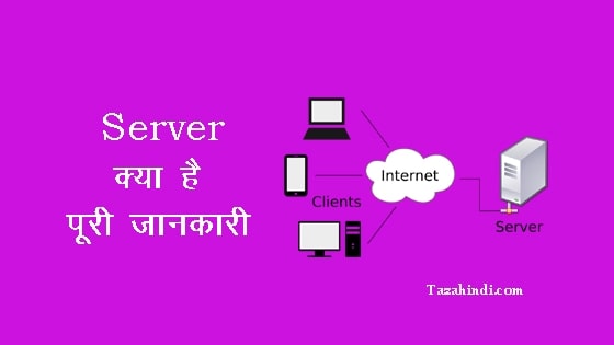 what is server in hindi