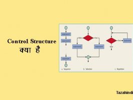 What is Control Structure in Hindi