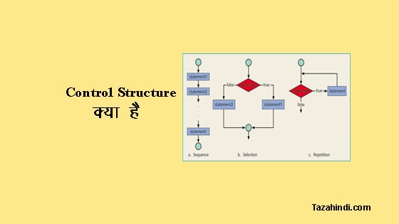 What is Control Structure in Hindi