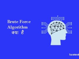 What is Brute Force Algorithm in Hindi