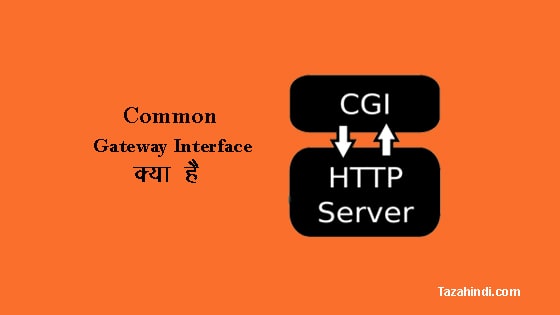 What is Common Gateway Interface in Hindi