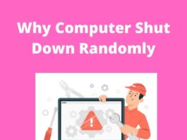 Why computer shut down randomly