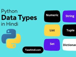 What is Data types in Python Programming in Hindi