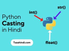 What is Python Casting in Hindi