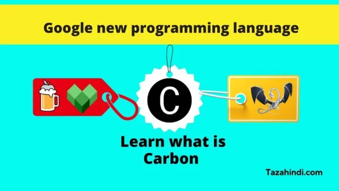 What is Carbon programming language in Hindi