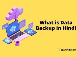 What is Data Backup in Hindi