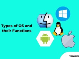 Types of operating systems and their functions