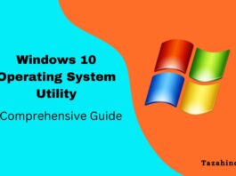 Windows 10 Operating System Utility