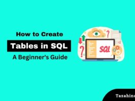 How to Create Tables in SQL