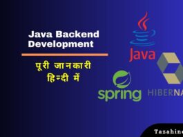 Java Backend Development in Hindi