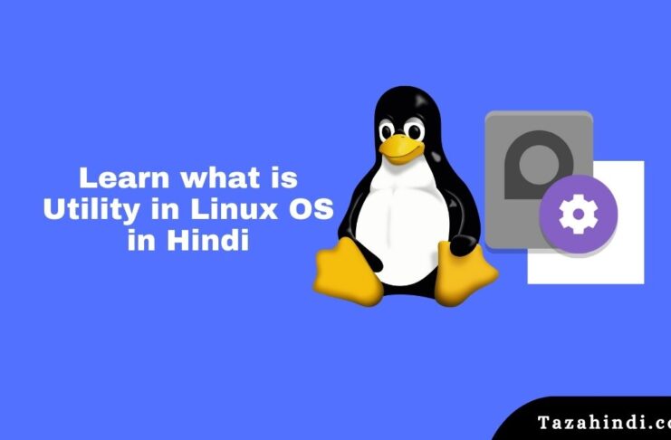 What is Utility in Linux Operating System in Hindi
