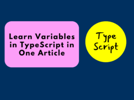 What is Variables in TypeScript