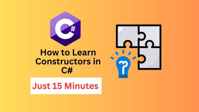 What is a Constructor in C Sharp