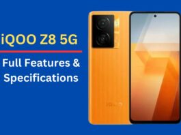 iQOO Z8 5G Smartphone is going to Launch