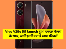 Vivo V29e 5G Launched with Powerful Camera